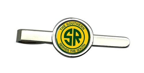 Southern railway tie clip - railway,