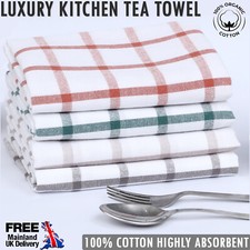 Kitchen Tea Towels 100% Cotton