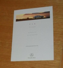 Mercedes CLK Coupe Price List