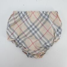 Burberry Baby Bloomers Over Nappy Pants Nova Check 6 Months 86 cm