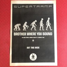 Super Tramp original 1985 A3
