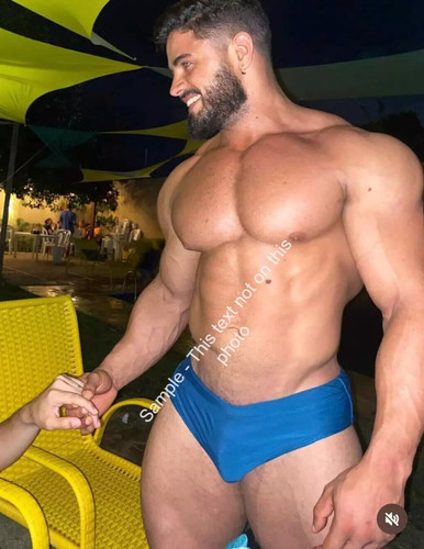 Nude muscular gay man - gay, naked