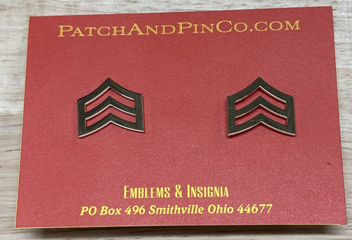 Sgt sergeant chevron pin - sgt,