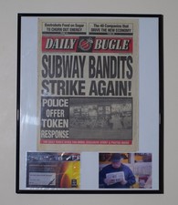 Marvel Spider-Man Daily Bugle Movie Prop (NOT A REPLICA!) Used in the movie!