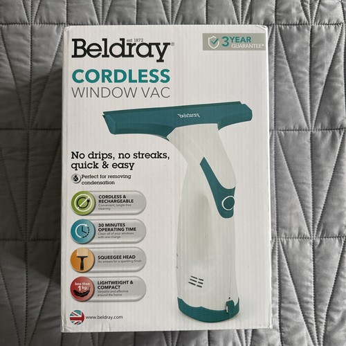 Beldray cordless window vac - beldray,