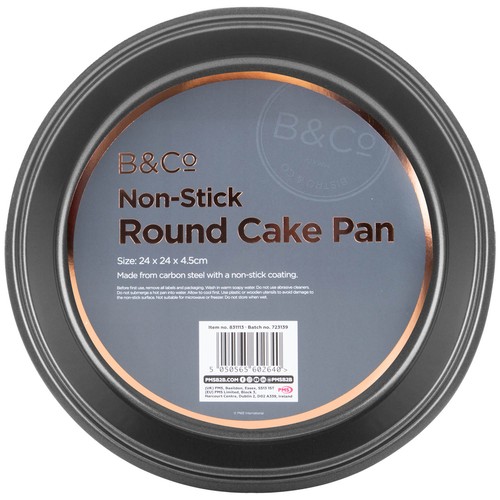Round cake baking pan - pan, 24cm