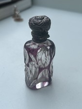 Antique Scent Bottle Clear &