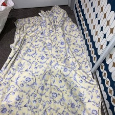 Pair Of Dorma  Curtains Lemon