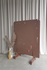 Vtg Mid Century Privacy Screen Room Divider Office Partition Changing Room R82