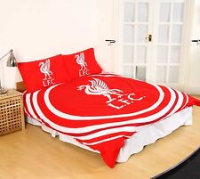 Liverpool FC Pulse Double Duvet Cover and Pillowcase Set Official Licensed LFC