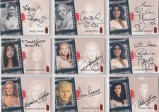 Hammer Horror Series 1 & 2  Entombed & Cornerstone Auto Autograph Card Selection