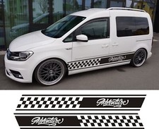 2x Side Chequer Decals