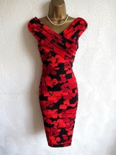 Phase Eight Dress Size 16 Red