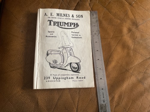 Triumph tigress milnes - tigress, a.e.milnes