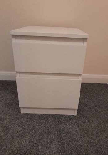 Ikea kullen white chest 2 - kullen,