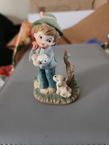 Bone china little boy with - bone, 2