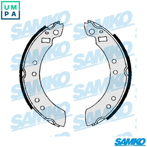 Brake shoe set 80600 - brake,