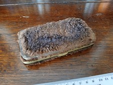 Victorian (?) Cheroot Case, Moleskin (?) w Striker and Place for a Holder