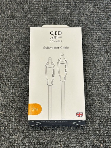 Qed connect subwoofer cable - qed,
