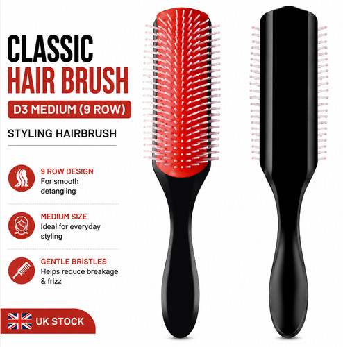 Denman classic hair brush - hair, d3