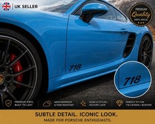 Porsche 718 cayman decal - 718,
