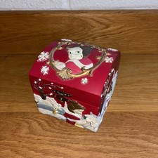 Disney Parks Belle Music Box Beauty and the Beast Jewelry Keepsake Rare