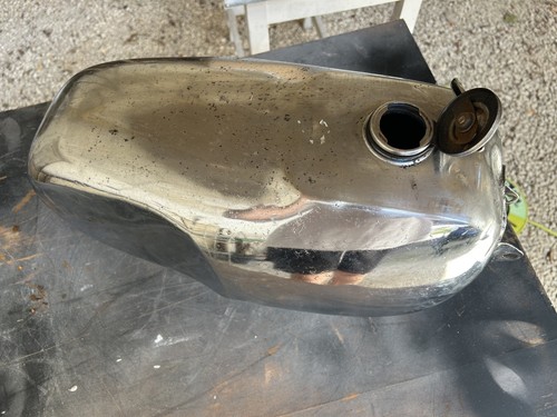 Vintage cafe racer petrol tank - vintage,