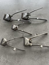 Job Lot Of Vintage Hand Hair Clippers 3 Burman 1 Khaki 1 Atlanta All Working