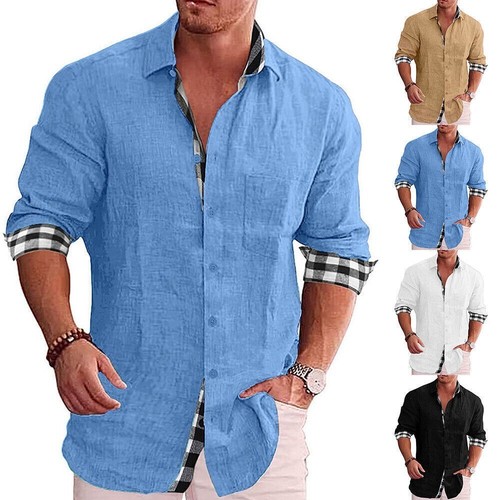 Mens cotton linen - cotton, smart