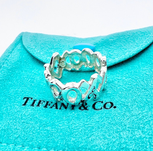 Tiffany hug kiss ring - hug,