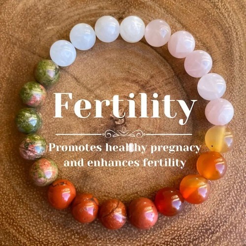Fertility natural crystal 8mm - natural,