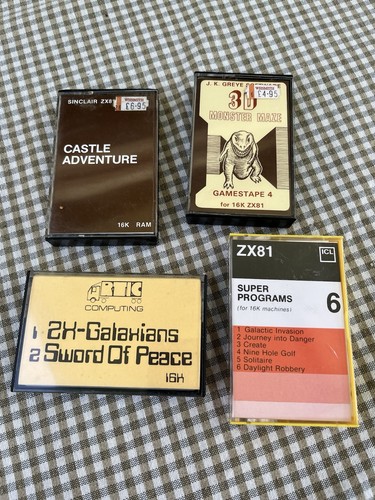 Sinclair game bundle - sinclair, 81