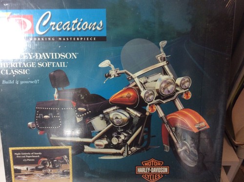 Creations harley davidson - 3d,