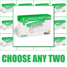 2x Joke Pill Boxes Funny Prescription Tablet Box Fun Gift Husband Rude Present