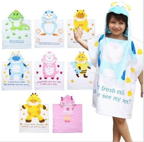 Kids hooded bath - bath, beach