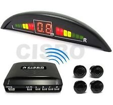 CISBO WIRELESS CAR REVERSING PARKING SENSOR 4 SENSORS KIT LED DISPLAY SB323-4