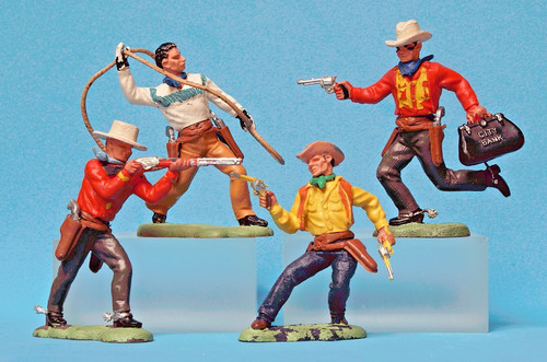 Herald swoppet cowboys 1958 - swoppet,