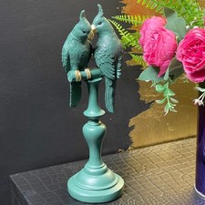 Emeral Green and Gold Cockatoo