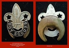 UK & Colonial Boy Scouts - Boy Scout PATROL LEADER Lapel Badge  (c.1950's) ^