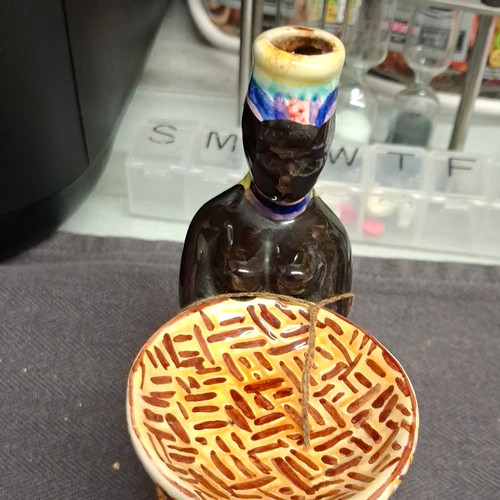 1960s drioli ceramic liqueur