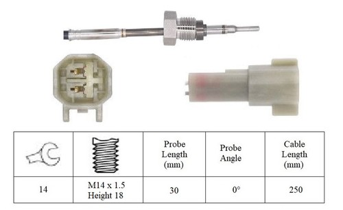Lemark exhaust gas temp - temp, sensor