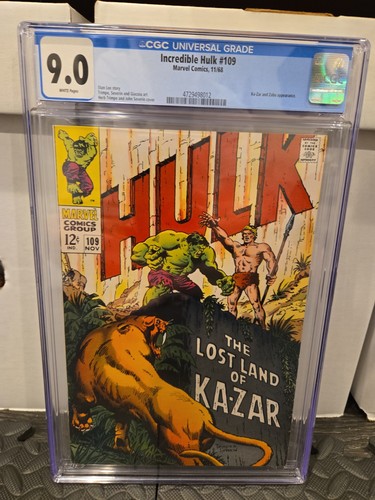 Incredible hulk 109 - incredible, (1968)
