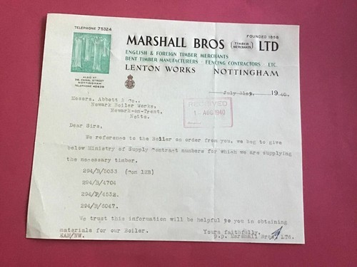 Marshall bros ltd timber - bros,
