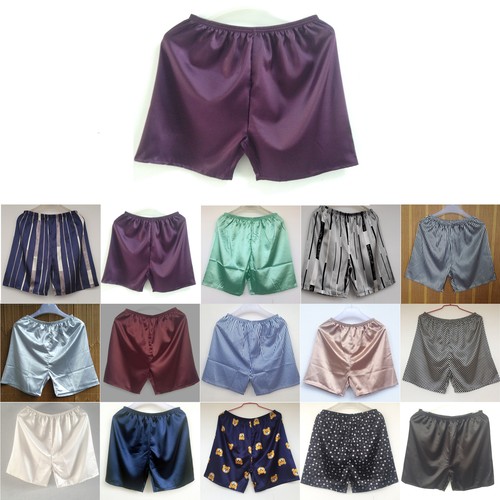 Men satin silk boxer - boxer, shorts