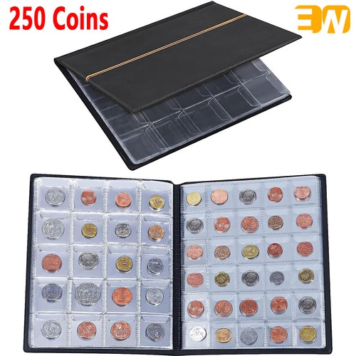 250 album coin book coins - coin,