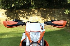 Ktm orange hand guards exc - ktm,