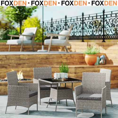 Five pieces rattan outdoor - five-pieces,