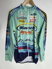 Biemme Cycling Jersey Bianchi Atlas Long Sleeve | Men's | Green/Blue | 2XL | New