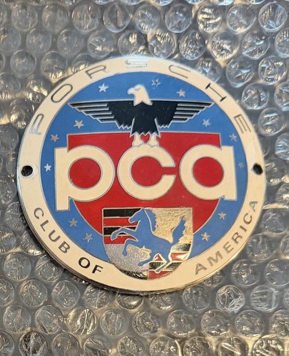 Porsche vintage pca badge - pca,
