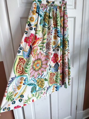 Zara maxi skirt floral line - skirt,